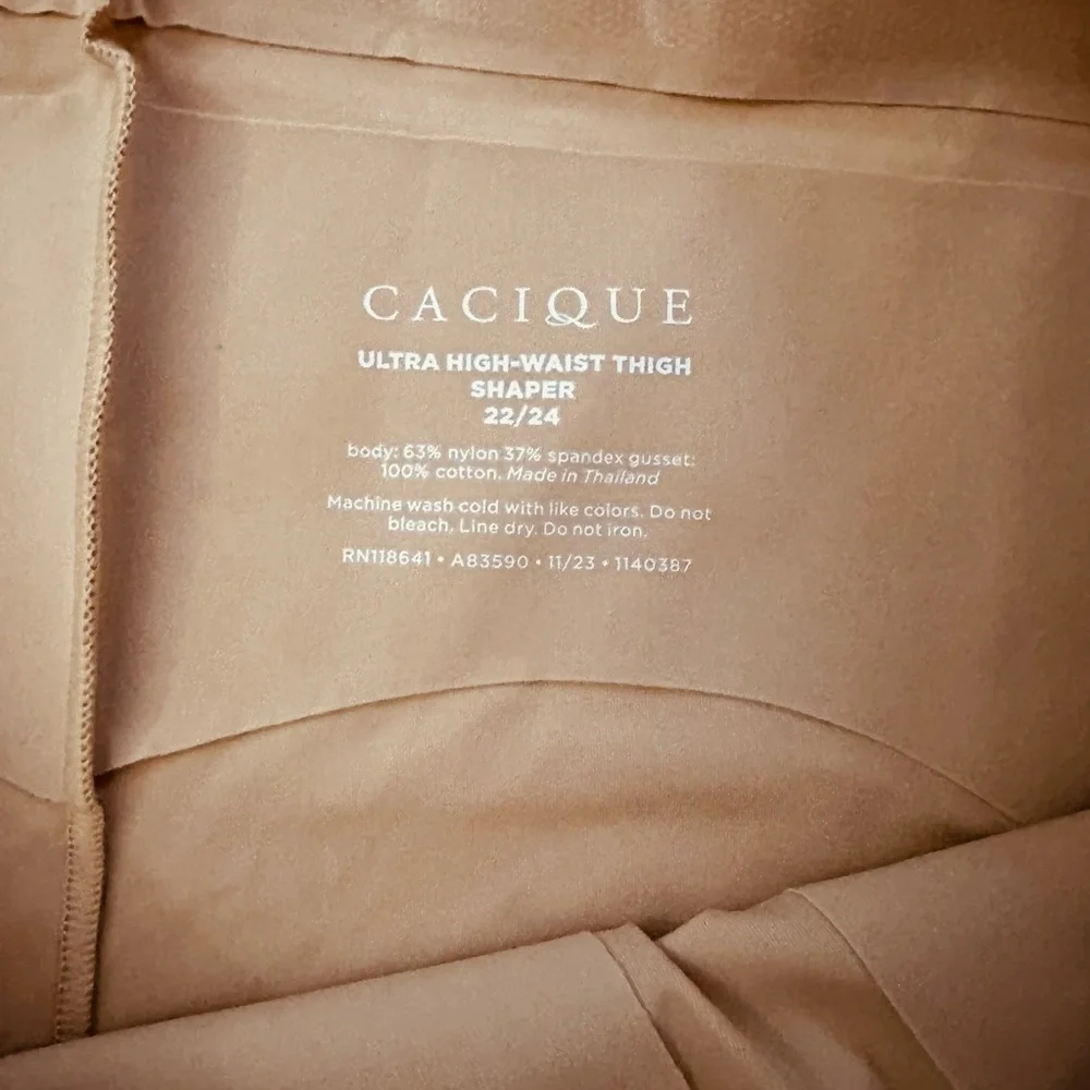 Cacique High-Waist Thigh Shaper‎ Short. NWOT